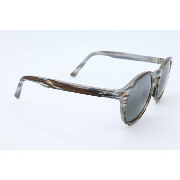 Maui Jim Pineapple MJ 784-14D Grey Brown Sunglasses Gray Polarized Lenses NEW - Picture 3 of 6